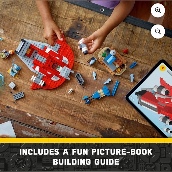 LEGO Star Wars: Young Jedi Adventures The Crimson Firehawk, Kids’ Starter Set - Picture 3 of 3